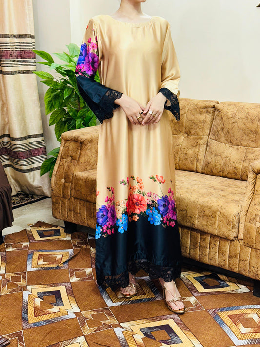 Nyra - Silk Kaftaan