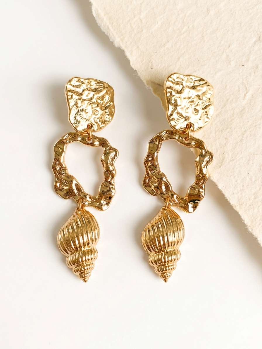 Golden earrings