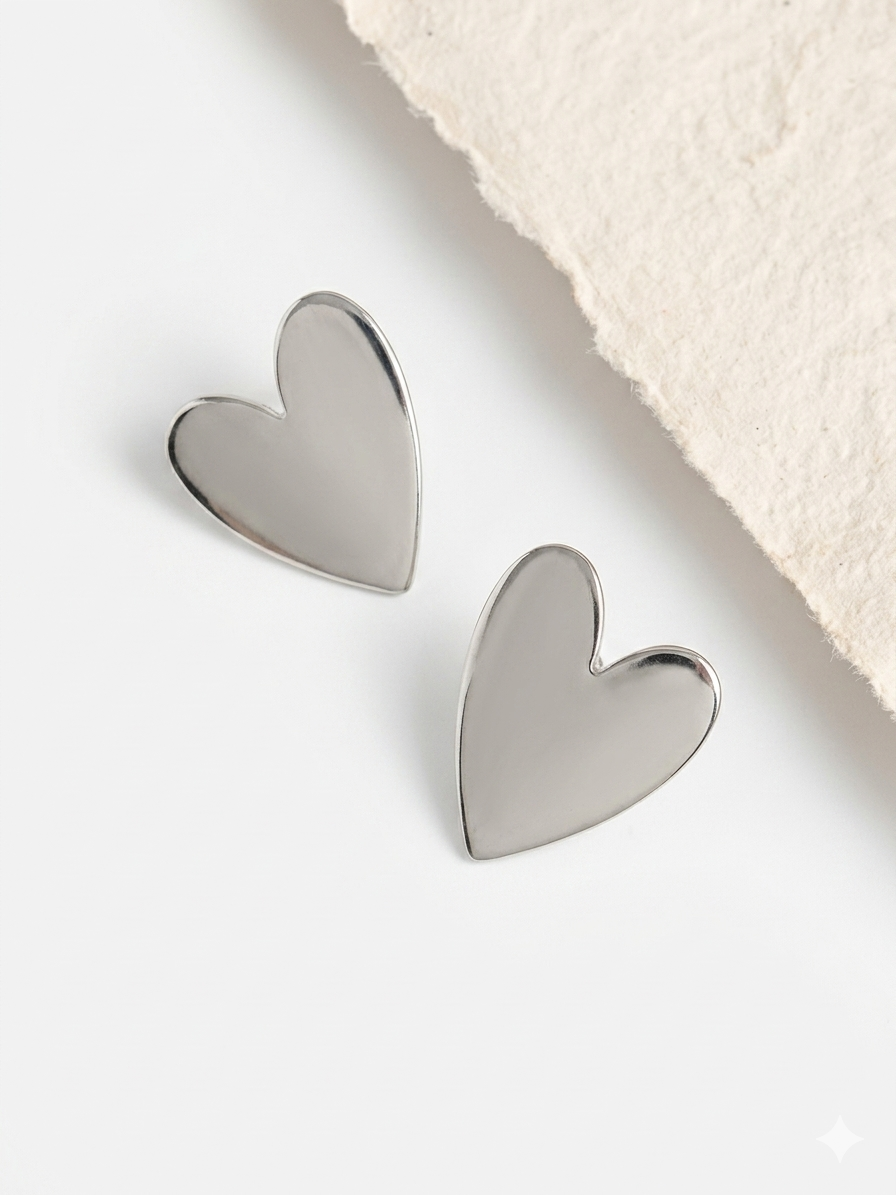 Heart Studs