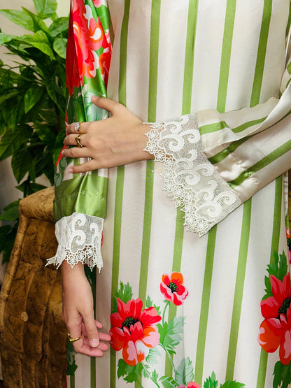 Elara - Silk Kaftaan