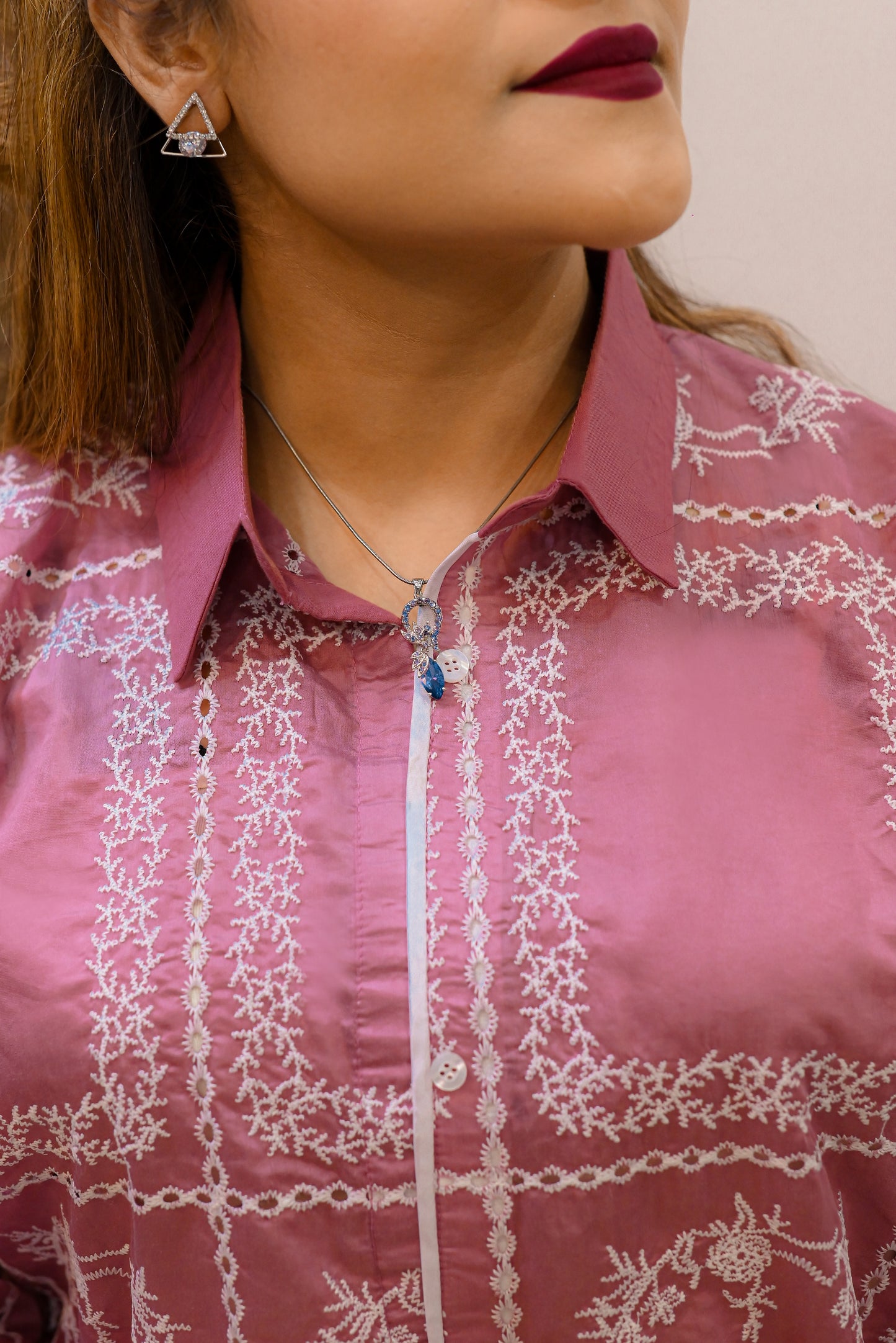 Gulnaar - 2Pc Embroidered Coord Set