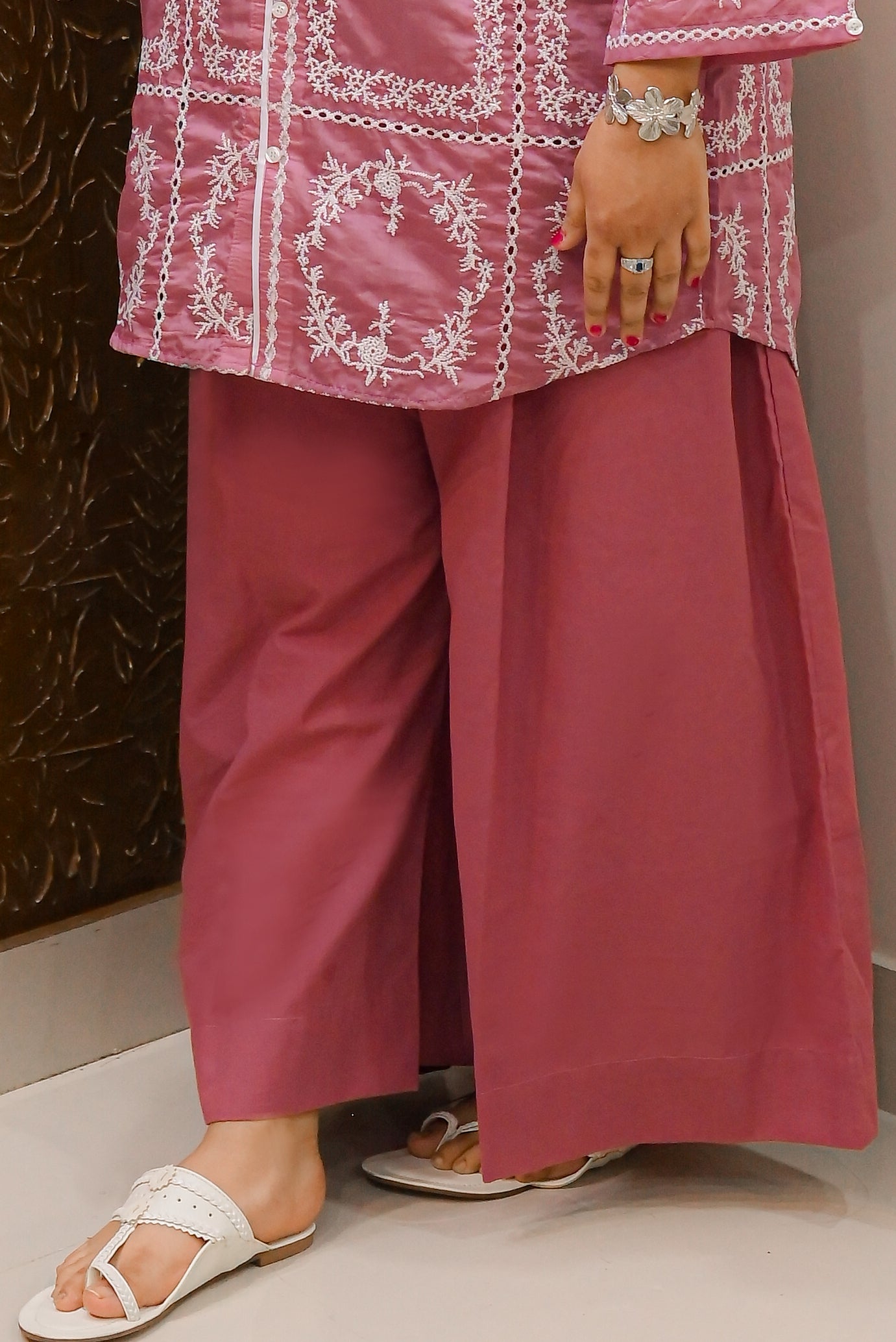 Gulnaar - 2Pc Embroidered Coord Set