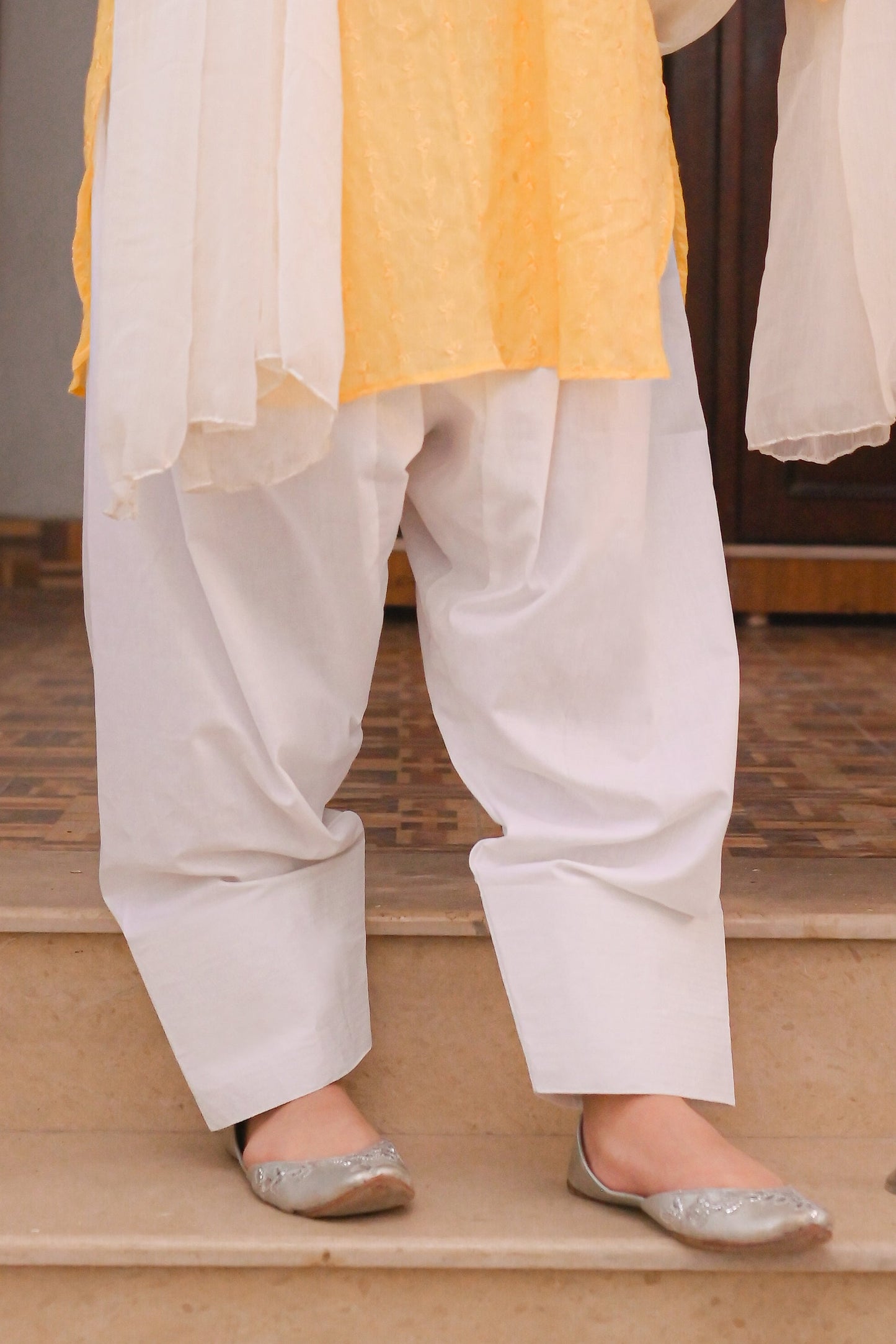 Golden Hour - 2Pc Chikankari Suit