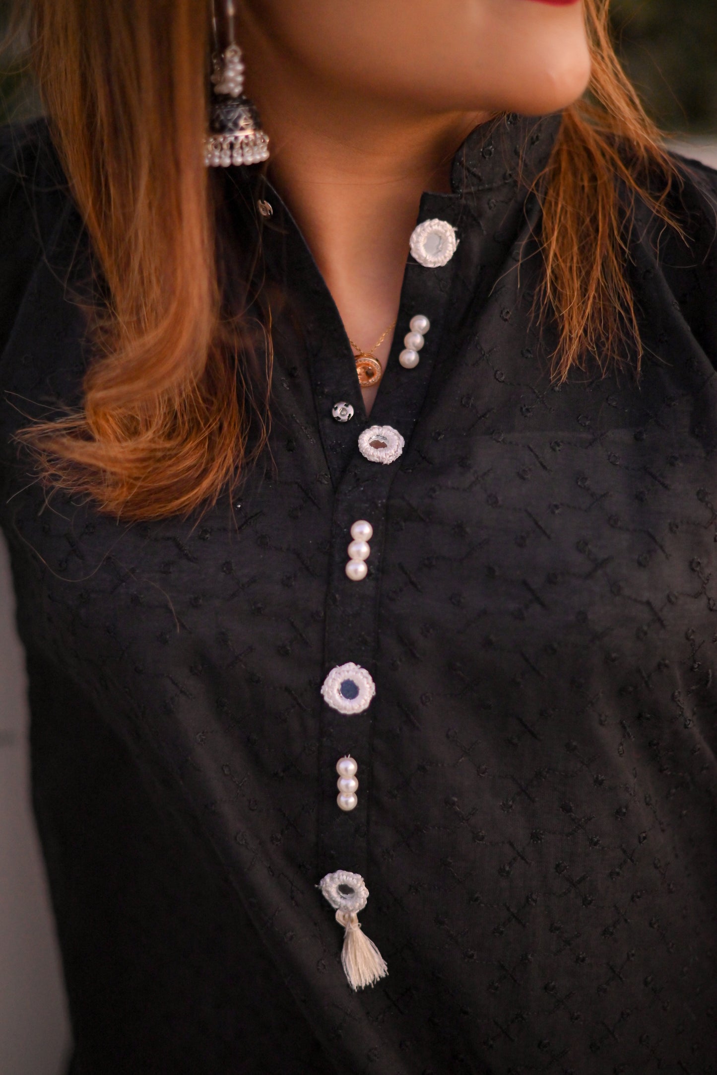 Midnight Aura - 2Pc Chikankari Suit