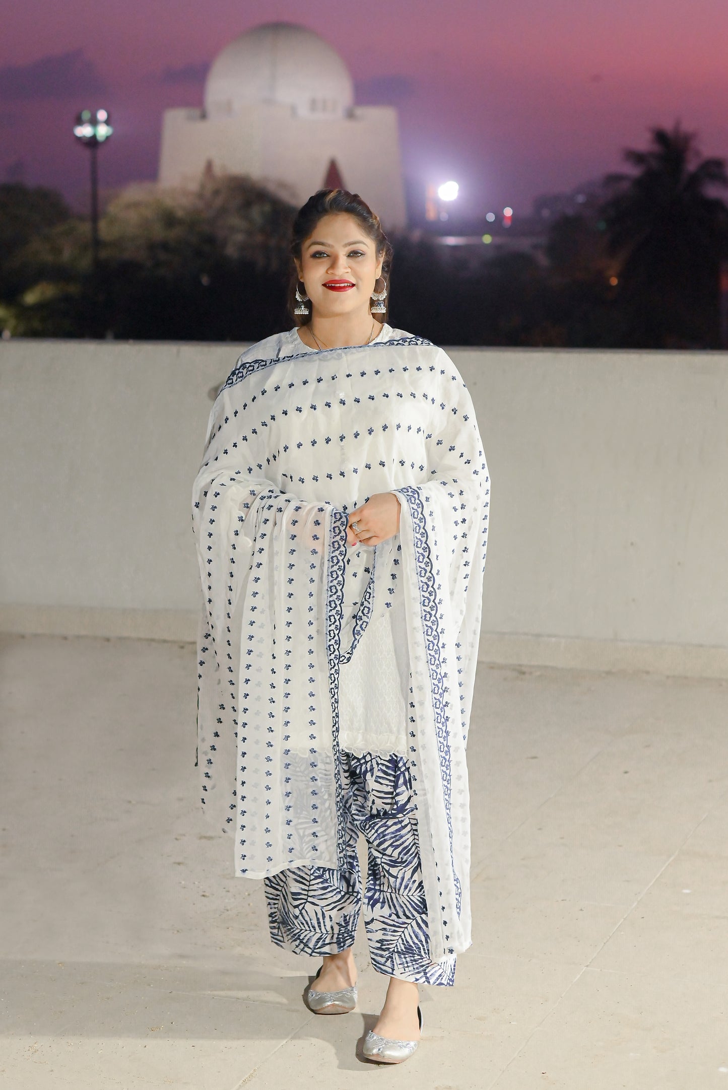 Noori - 3Pc Chikankari Suit
