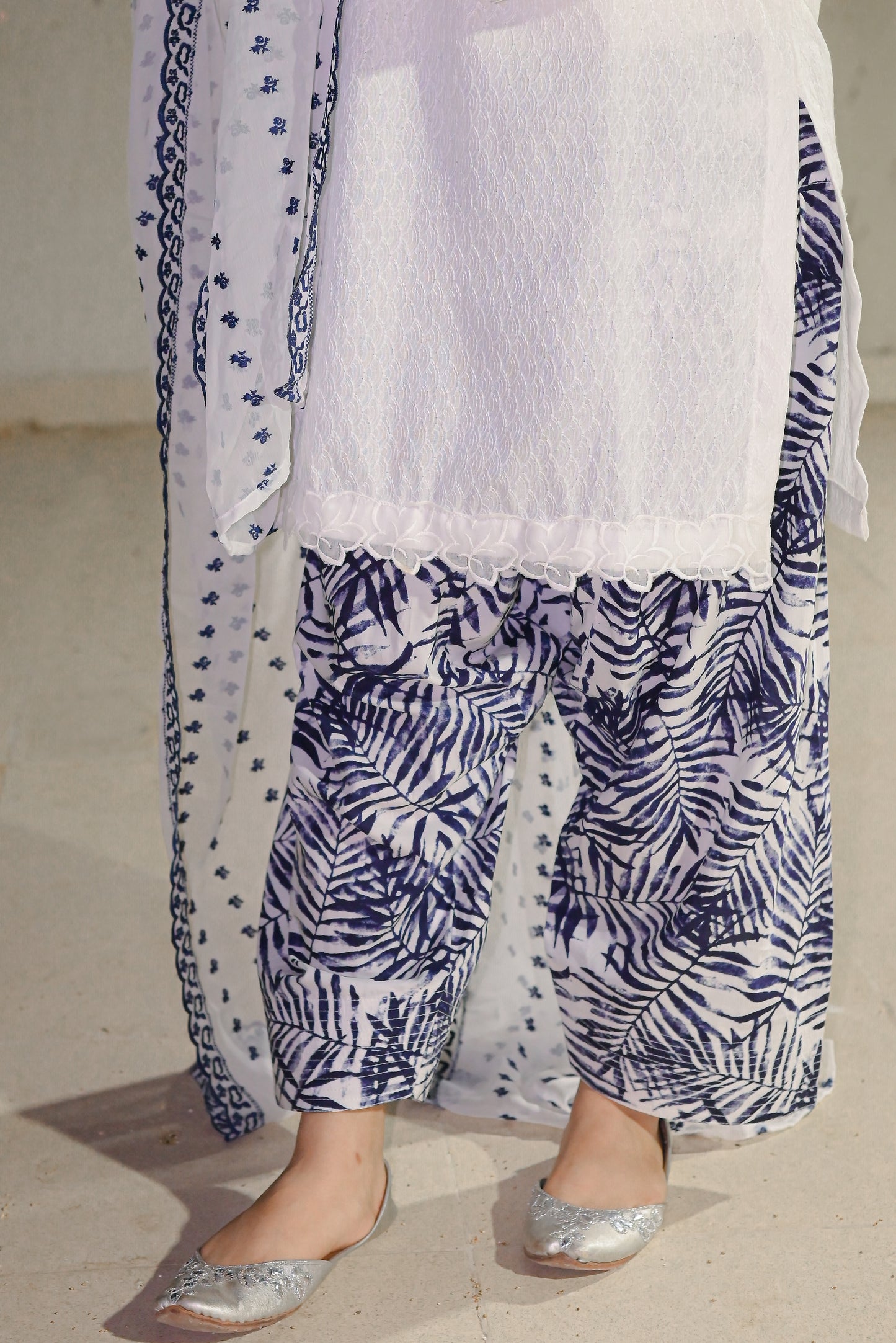 Noori - 3Pc Chikankari Suit