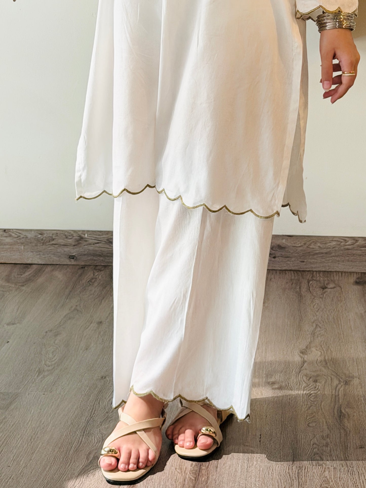 Pearl White Coord Set